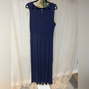 Attention Dark Purple Sleeveless Maxi Dress | Size L